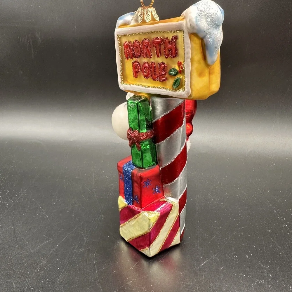 KURT ADLER POLONAISE NORTHPOLE SNOOPY ORNAMENT AP1511 6
